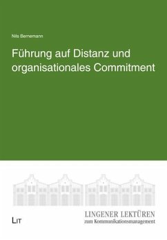 Cover Führung auf Distanz und organisationales Commitment