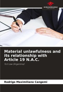 Cover Material unlawfulness and its relationship with Article 19 N.A.C.