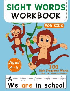 Cover Sight Words Book for Kids 4-6