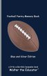 Football Poetry Memory Book - Blue and... - Bild 1