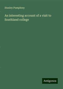 An interesting account of a visit to Southland college - Pumphrey, Stanley