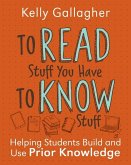 To Read Stuff You Have to Know Stuff To Read Stuff You Have to Know Stuff