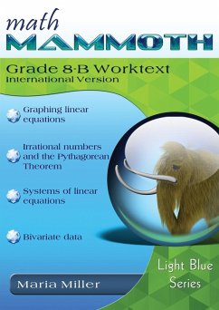 Cover Math Mammoth Grade 8-B Worktext, International Version
