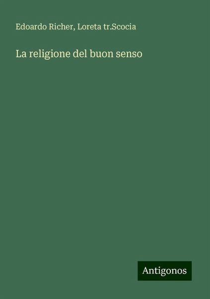 La religione del buon senso