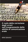 Il ruolo della correzione degli errori nell'insegnamento delle abilità di comunicazione orale