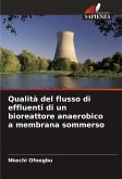 Qualità del flusso di effluenti di un bioreattore anaerobico a membrana sommerso