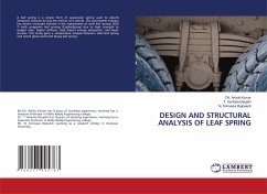 DESIGN AND STRUCTURAL ANALYSIS OF LEAF SPRING - Kumar, Ch. Ashok;Deepthi, T. Venkata;Rajneesh, N. Srinivasa