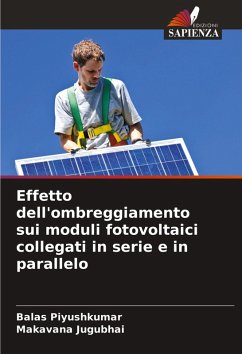 Cover Effetto dell'ombreggiamento sui moduli fotovoltaici collegati in serie e in parallelo