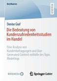 Die Bedeutung von Kundenzufriedenheitsstudien im Handel (eBook, PDF)