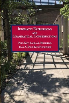 Cover Idiomatic Expressions and Grammatical Constructions