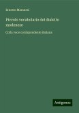 Piccolo vocabolario del dialetto modenese