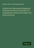 Arbeiten des pflanzenphysiologischen Institutes der Wiener Universität: XII: Vergleichende Anatomie der Samen von Vicia und Ervum