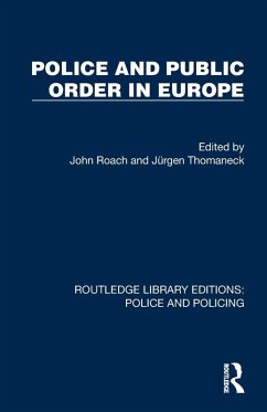 Cover Police and Public Order in Europe