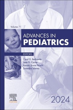 Cover Advances in Pediatrics, 2024