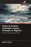 Come le fusioni aziendali creano sinergia in Nigeria Come le fusioni aziendali creano sinergia in Nigeria