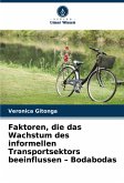Faktoren, die das Wachstum des informellen Transportsektors beeinflussen - Bodabodas Faktoren, die das Wachstum des informellen Transportsektors beeinflussen - Bodabodas