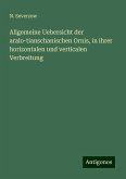 Allgemeine Uebersicht der aralo-tianschanischen Ornis, in ihrer horizontalen und verticalen Verbreitung