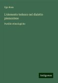 L'elemento tedesco nel dialetto piemontese