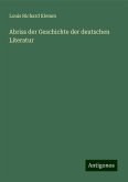 Abriss der Geschichte der deutschen Literatur