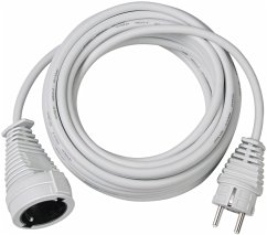 Brennenstuhl Verl.-Kabel 5m H05V V-F3G1,5 weiss