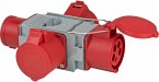 Brennenstuhl Kreuzverteiler CEE4 00V/32A 3fach