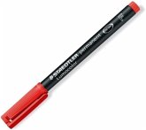 STAEDTLER Universalstift Lumocolor 318 permanent F, rot