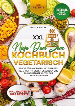 Cover XXL Ninja Dual Zone Kochbuch Vegetarisch
