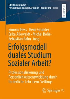 Cover Erfolgsmodell duales Studium Sozialer Arbeit? (eBook, PDF)