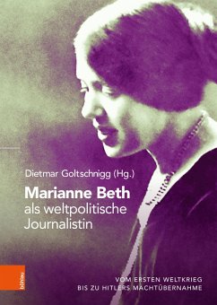 Cover Marianne Beth als weltpolitische Journalistin (eBook, PDF)