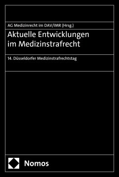 Cover Aktuelle Entwicklungen im Medizinstrafrecht (eBook, PDF)