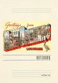 Vintage Lined Notebook Greetings from New Orleans Vintage Lined Notebook Greetings from New Orleans