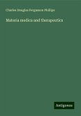 Materia medica and therapeutics