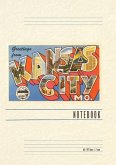 Vintage Lined Notebook Greetings from Kansas City Vintage Lined Notebook Greetings from Kansas City