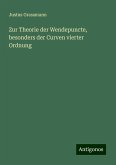 Zur Theorie der Wendepuncte, besonders der Curven vierter Ordnung