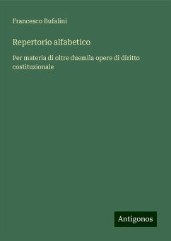 Repertorio alfabetico - Bufalini, Francesco