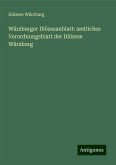 Würzburger Diözesanblatt: amtliches Verordnungsblatt der Diözese Würzburg