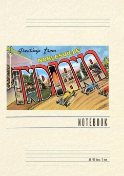 Vintage Lined Notebook Greetings from Noblesville