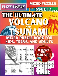 Cover The Ultimate Volcano and Tsunami Mixed Puzzle Book for Kids, Teens, and Adults