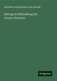 Beitrag zur Behandlung der Larynx-Stenosen