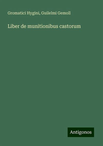 Liber de munitionibus castorum