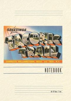 Cover Vintage Lined Notebook Greetings from Taconic Trail