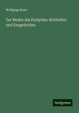 Zur Medea des Euripides: Kritisches und Exegetisches