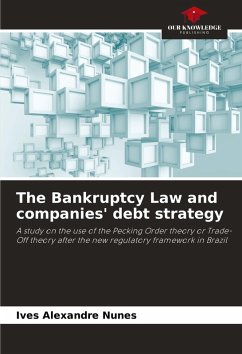 Cover The Bankruptcy Law and companies' debt strategy
