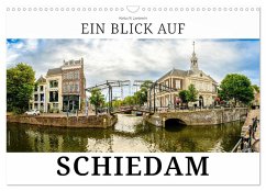 Ein Blick auf Schiedam (Wandkalender 2025 DIN A3 quer), CALVENDO Monatskalender