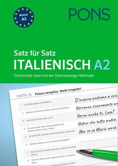 Cover PONS Satz für Satz Italienisch A2