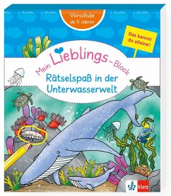 Cover Klett Mein Lieblings-Block: Rätselspaß in der Unterwasserwelt