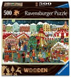 WOODEN Puzzle - Christmas Market