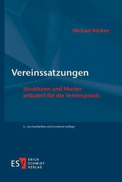 Cover Vereinssatzungen