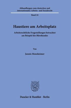Cover Haustiere am Arbeitsplatz