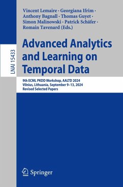 Advanced Analytics and Learning on Temporal Data